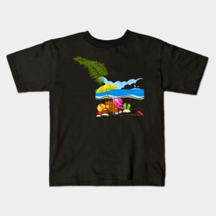 Summer tropical Kids T-Shirt